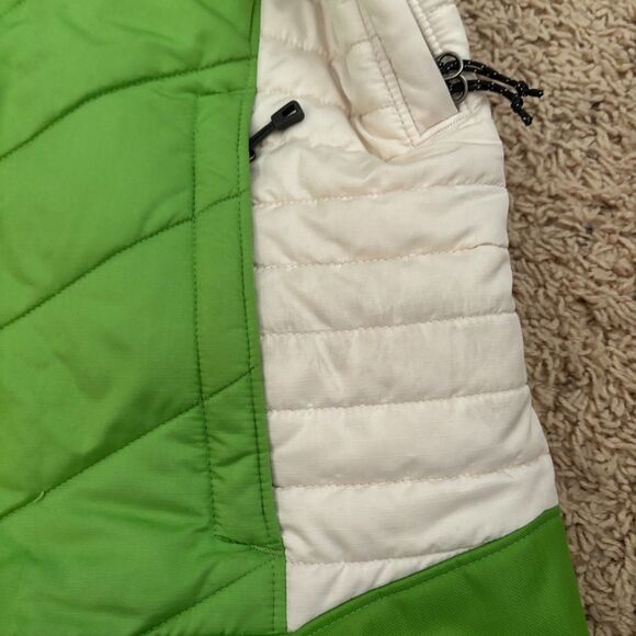 Patagonia Jacket Womens Size Medium Green White Rubicon Rider - Picture 8 of 10